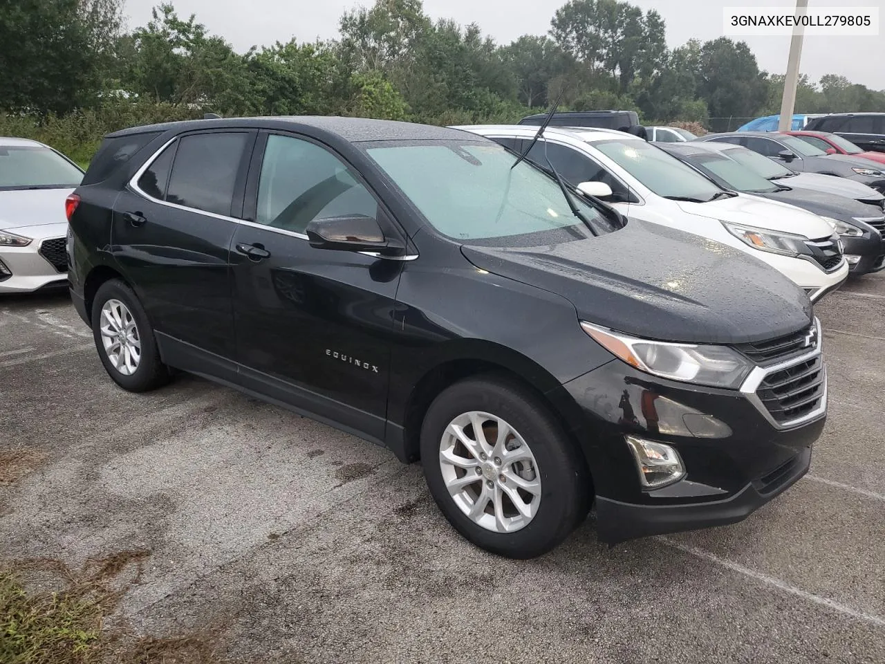 2020 Chevrolet Equinox Lt VIN: 3GNAXKEV0LL279805 Lot: 75606384