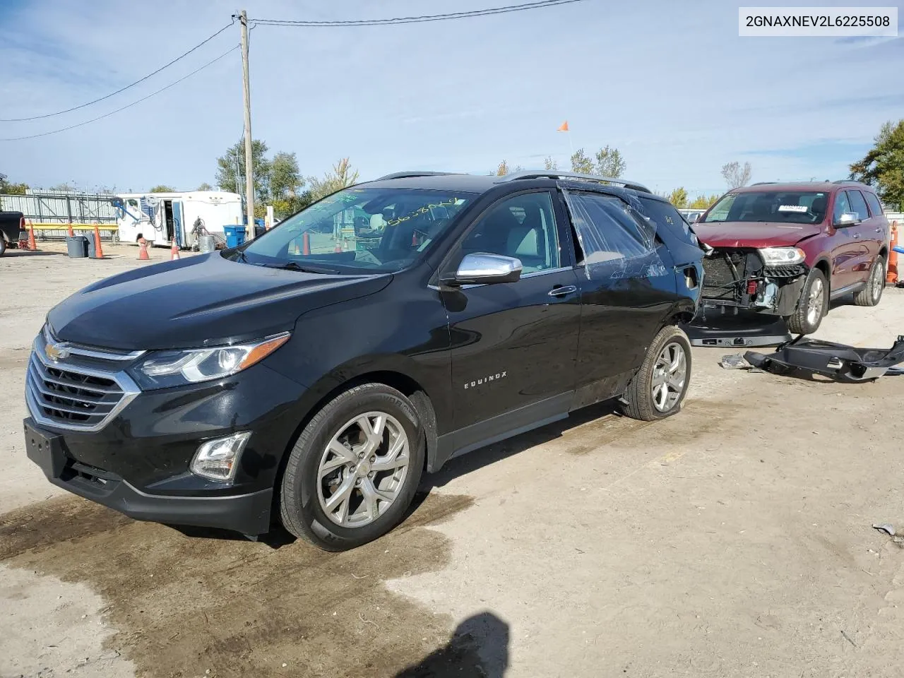 2020 Chevrolet Equinox Premier VIN: 2GNAXNEV2L6225508 Lot: 75638024