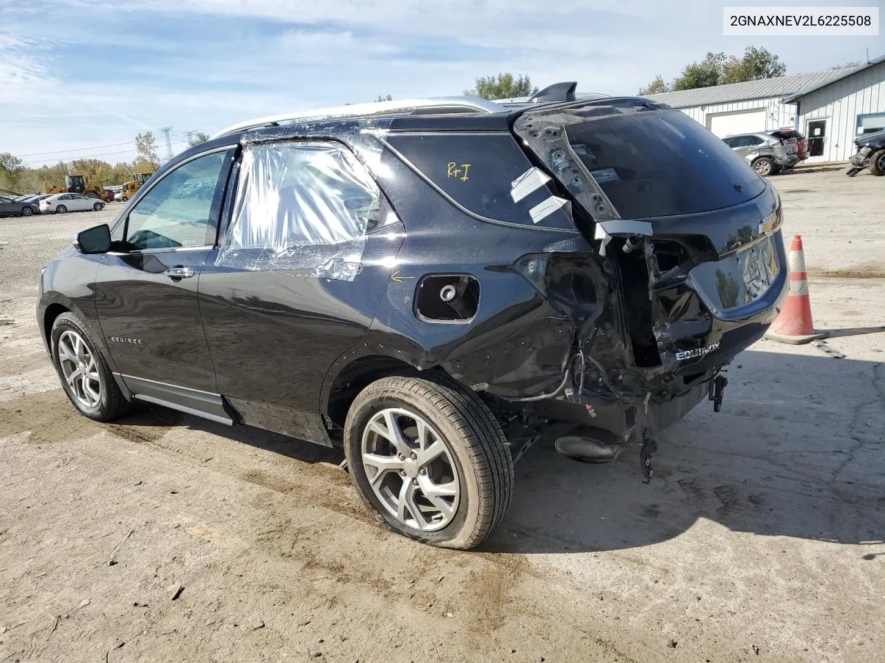 2020 Chevrolet Equinox Premier VIN: 2GNAXNEV2L6225508 Lot: 75638024