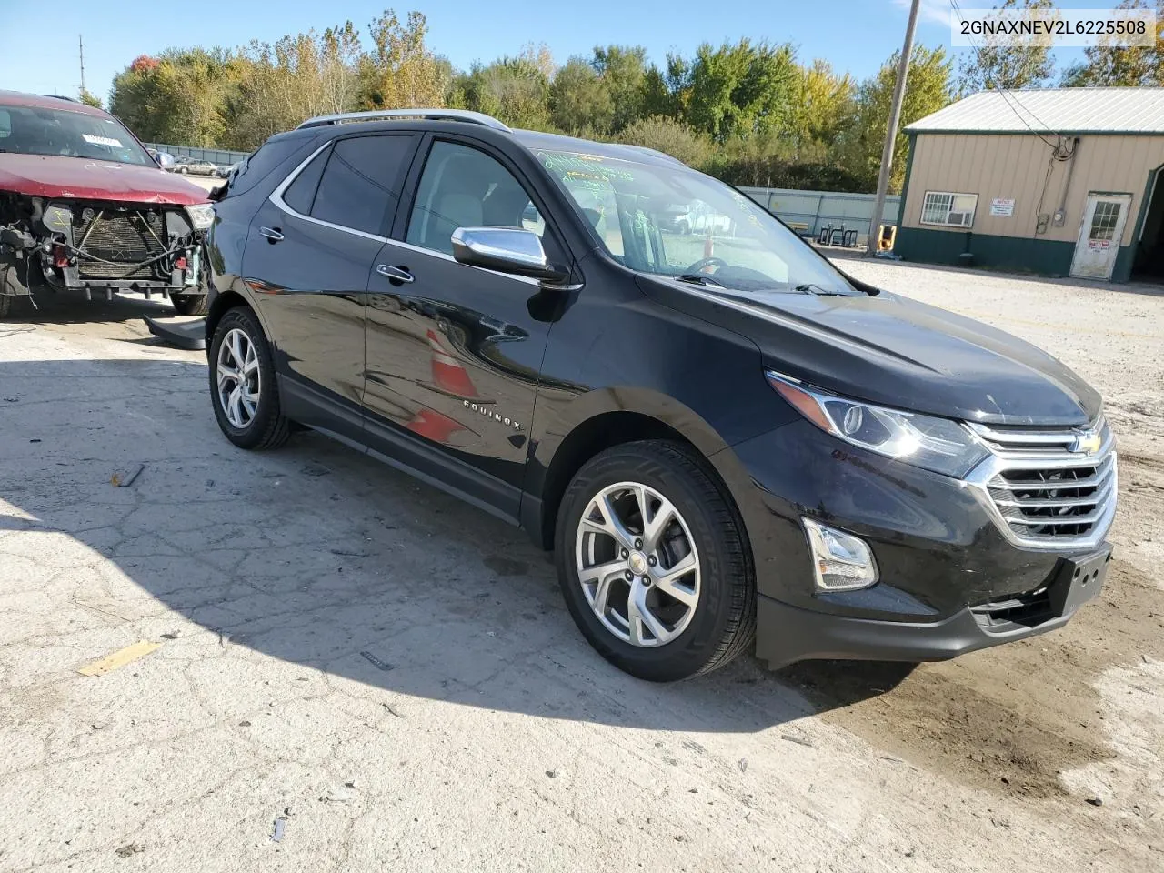 2020 Chevrolet Equinox Premier VIN: 2GNAXNEV2L6225508 Lot: 75638024