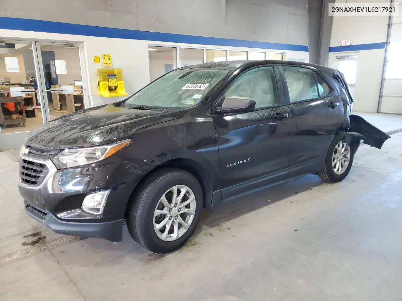 2020 Chevrolet Equinox Ls VIN: 2GNAXHEV1L6217921 Lot: 75657874