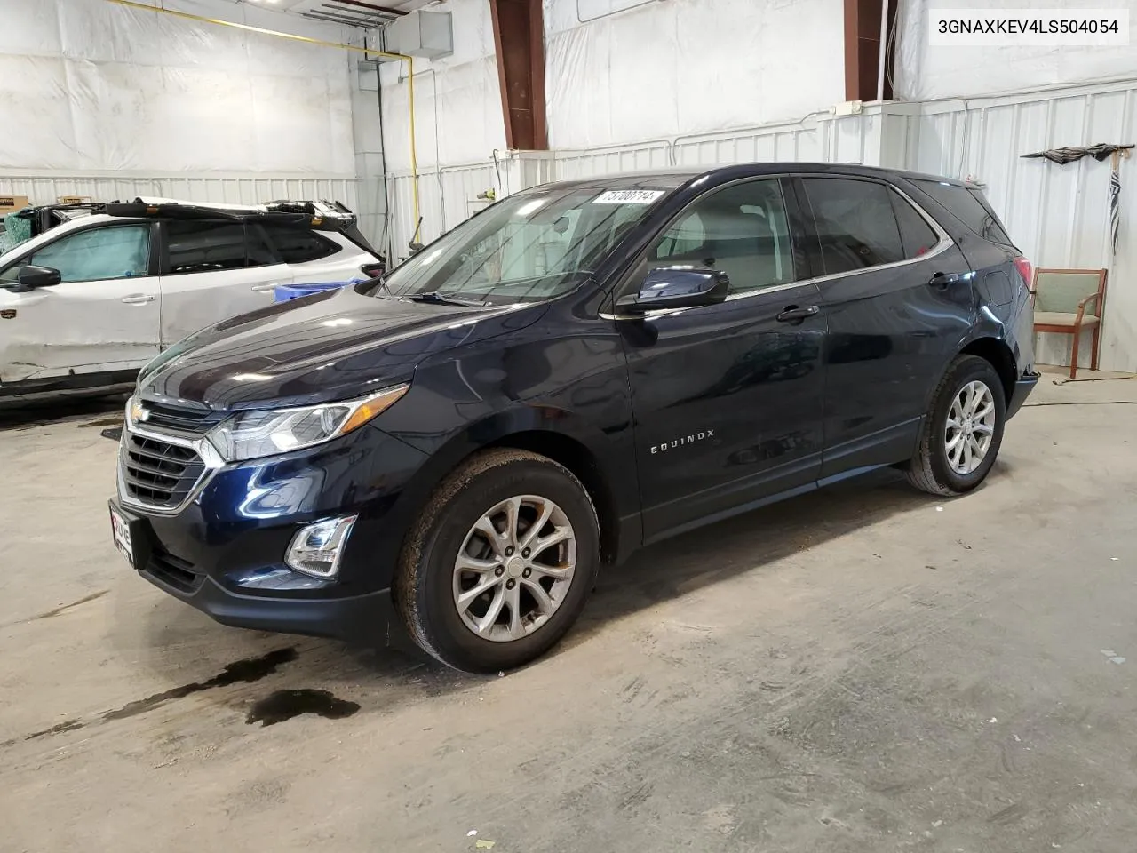 2020 Chevrolet Equinox Lt VIN: 3GNAXKEV4LS504054 Lot: 75700714