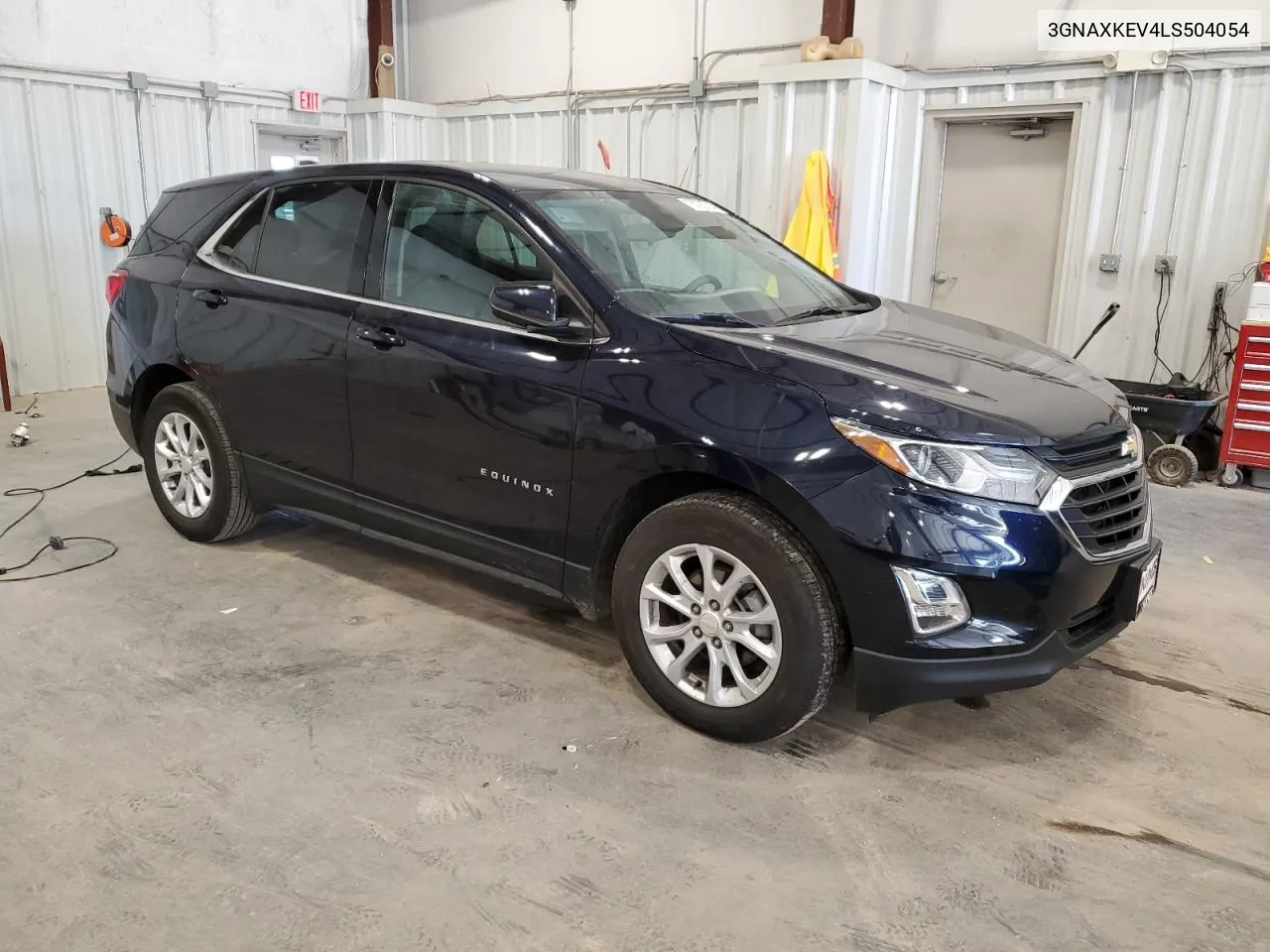 2020 Chevrolet Equinox Lt VIN: 3GNAXKEV4LS504054 Lot: 75700714