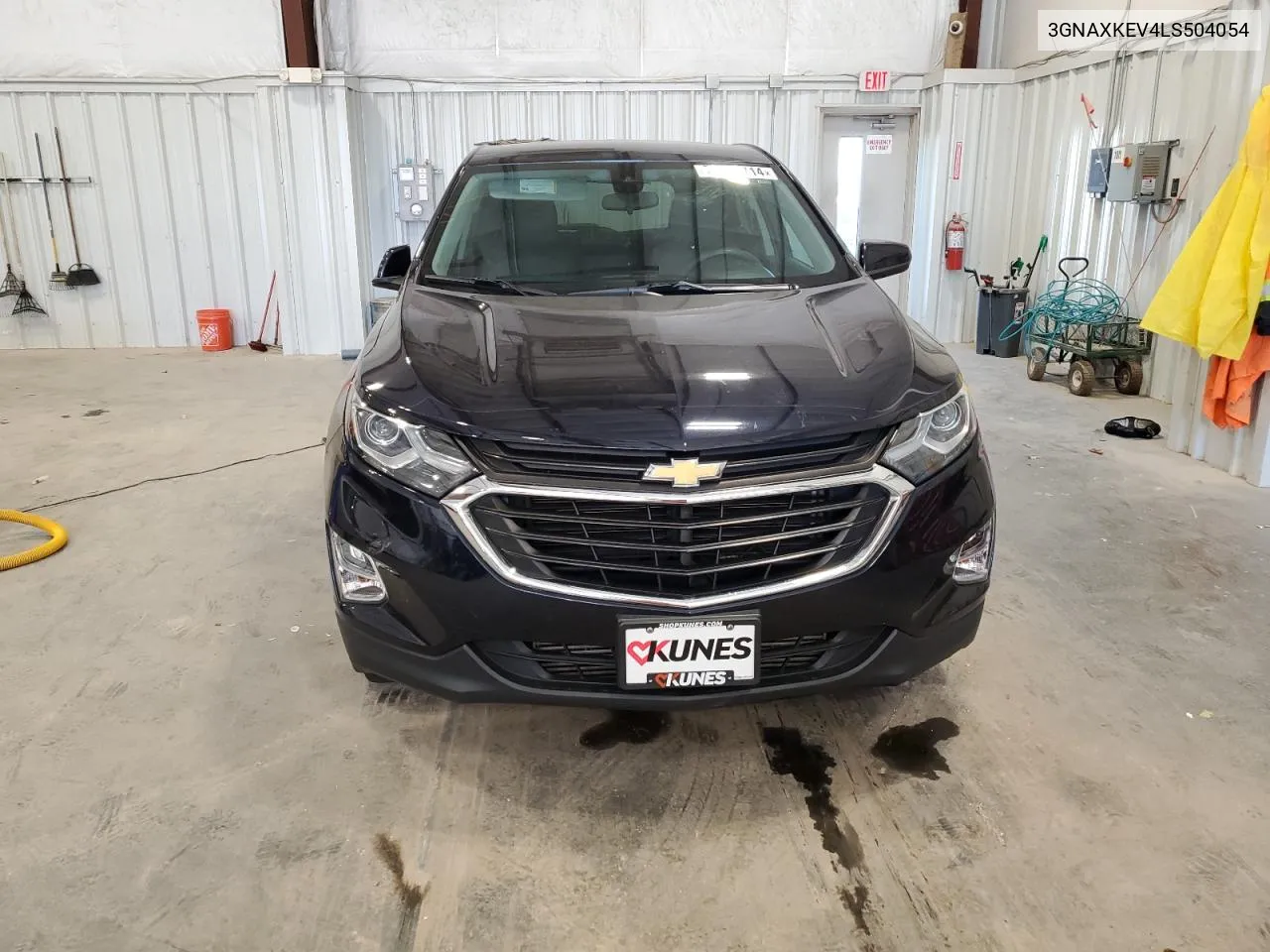 2020 Chevrolet Equinox Lt VIN: 3GNAXKEV4LS504054 Lot: 75700714