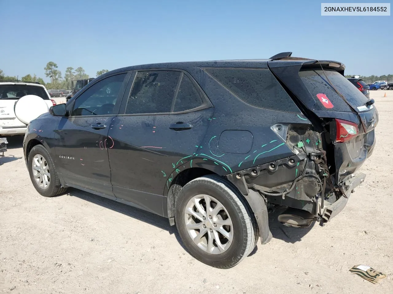 2020 Chevrolet Equinox Ls VIN: 2GNAXHEV5L6184552 Lot: 75708344