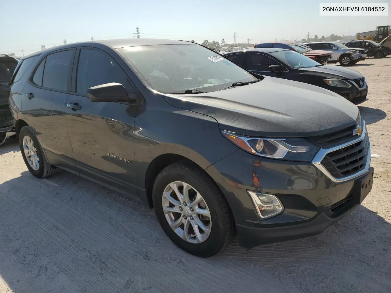 2020 Chevrolet Equinox Ls VIN: 2GNAXHEV5L6184552 Lot: 75708344