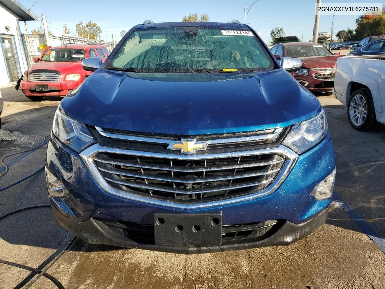 2020 Chevrolet Equinox Premier VIN: 2GNAXXEV1L6275781 Lot: 75722214