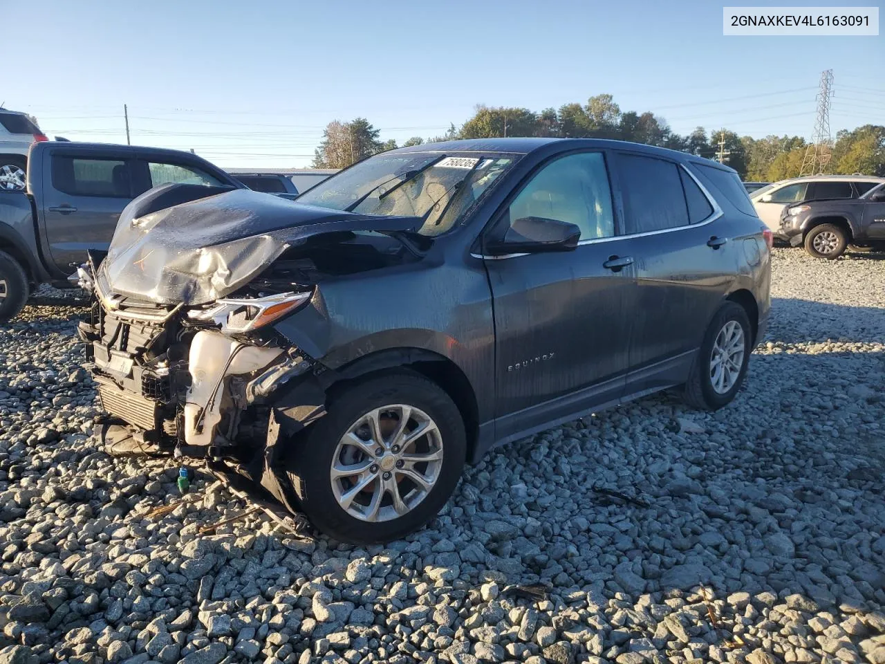 2020 Chevrolet Equinox Lt VIN: 2GNAXKEV4L6163091 Lot: 75803694