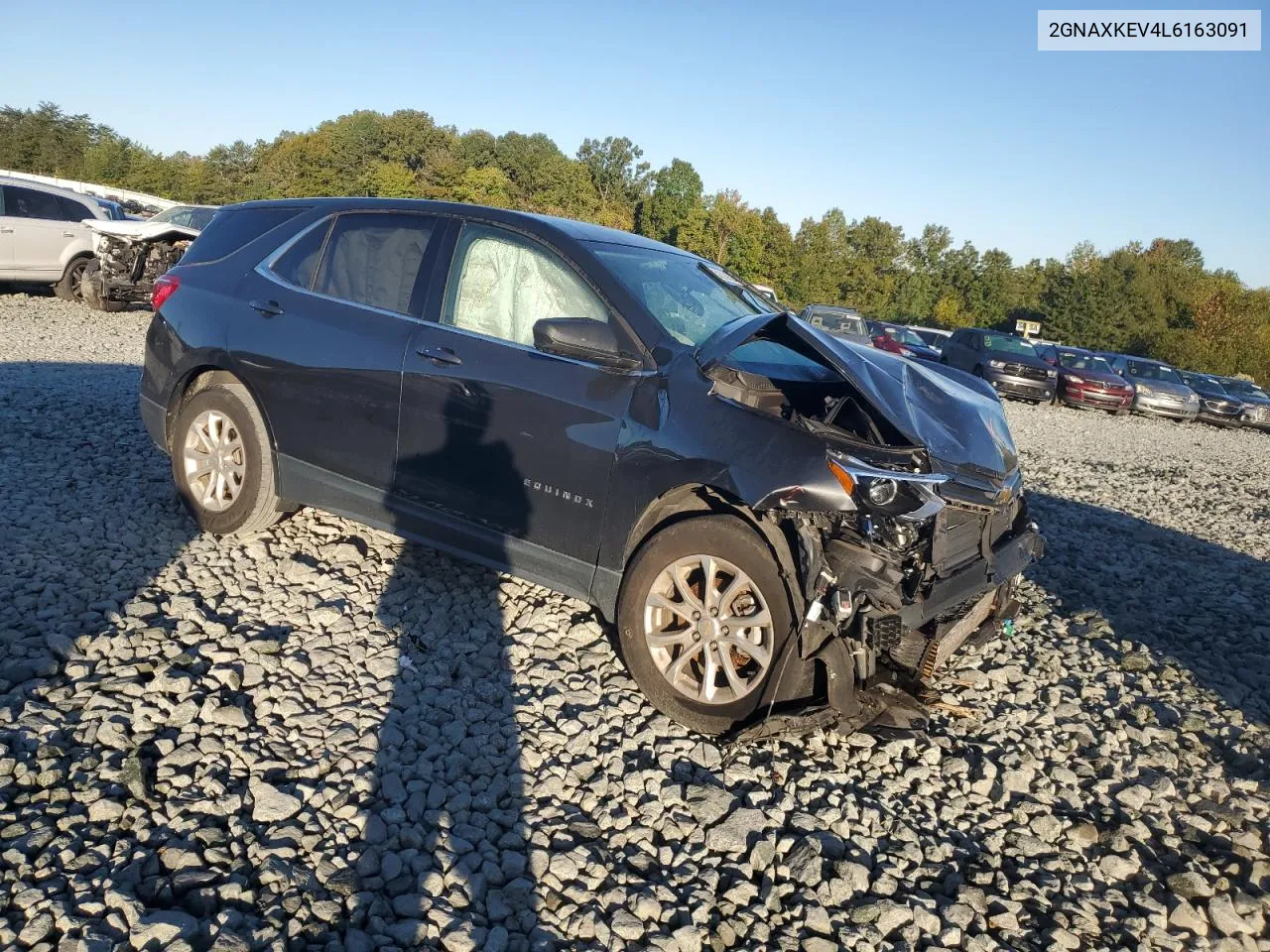 2020 Chevrolet Equinox Lt VIN: 2GNAXKEV4L6163091 Lot: 75803694