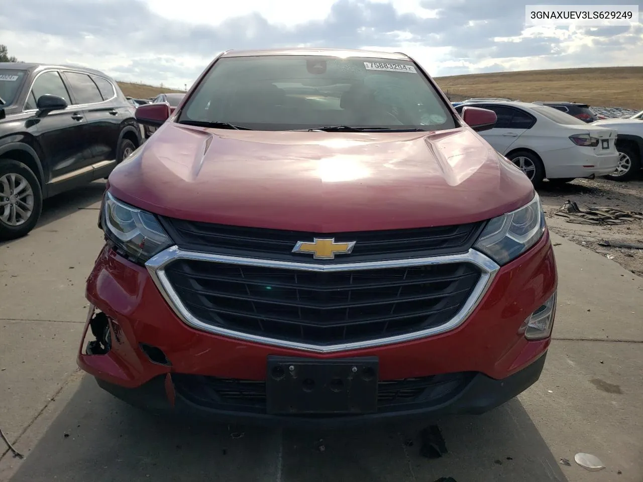 2020 Chevrolet Equinox Lt VIN: 3GNAXUEV3LS629249 Lot: 75883294