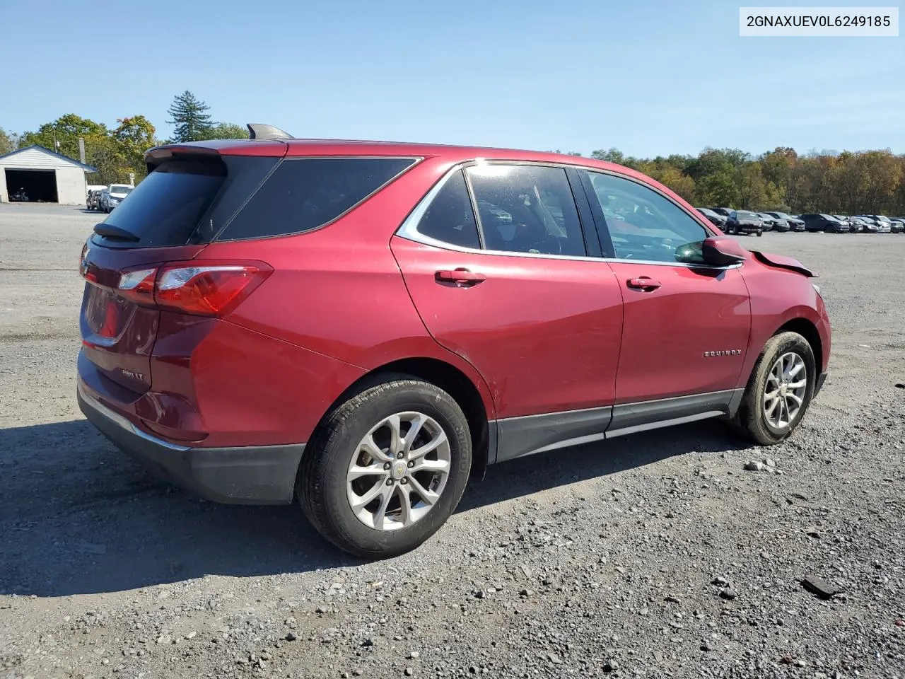 2020 Chevrolet Equinox Lt VIN: 2GNAXUEV0L6249185 Lot: 75914024