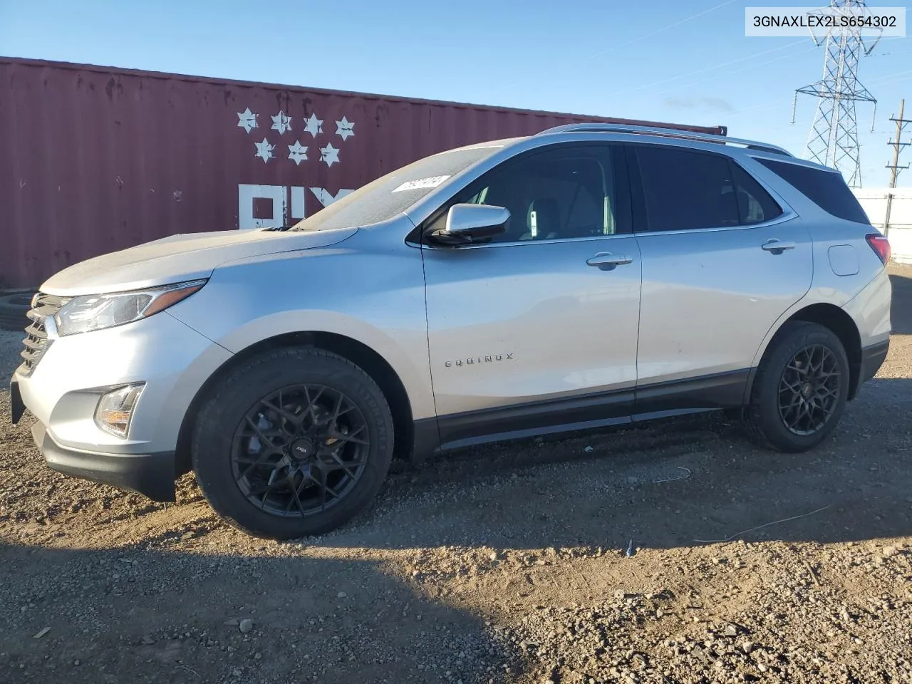 2020 Chevrolet Equinox Lt VIN: 3GNAXLEX2LS654302 Lot: 75921414