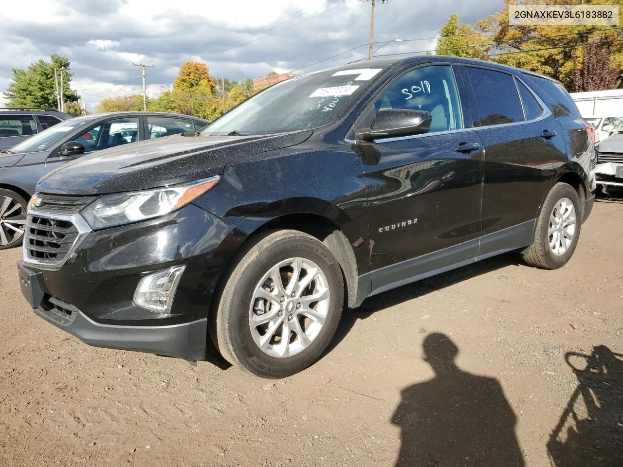 2020 Chevrolet Equinox Lt VIN: 2GNAXKEV3L6183882 Lot: 75927024