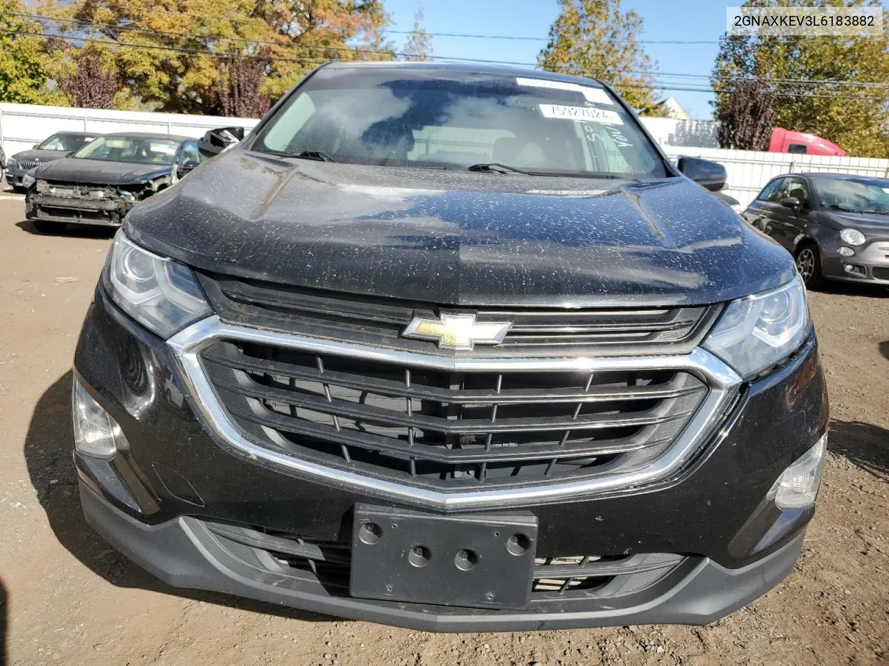 2020 Chevrolet Equinox Lt VIN: 2GNAXKEV3L6183882 Lot: 75927024