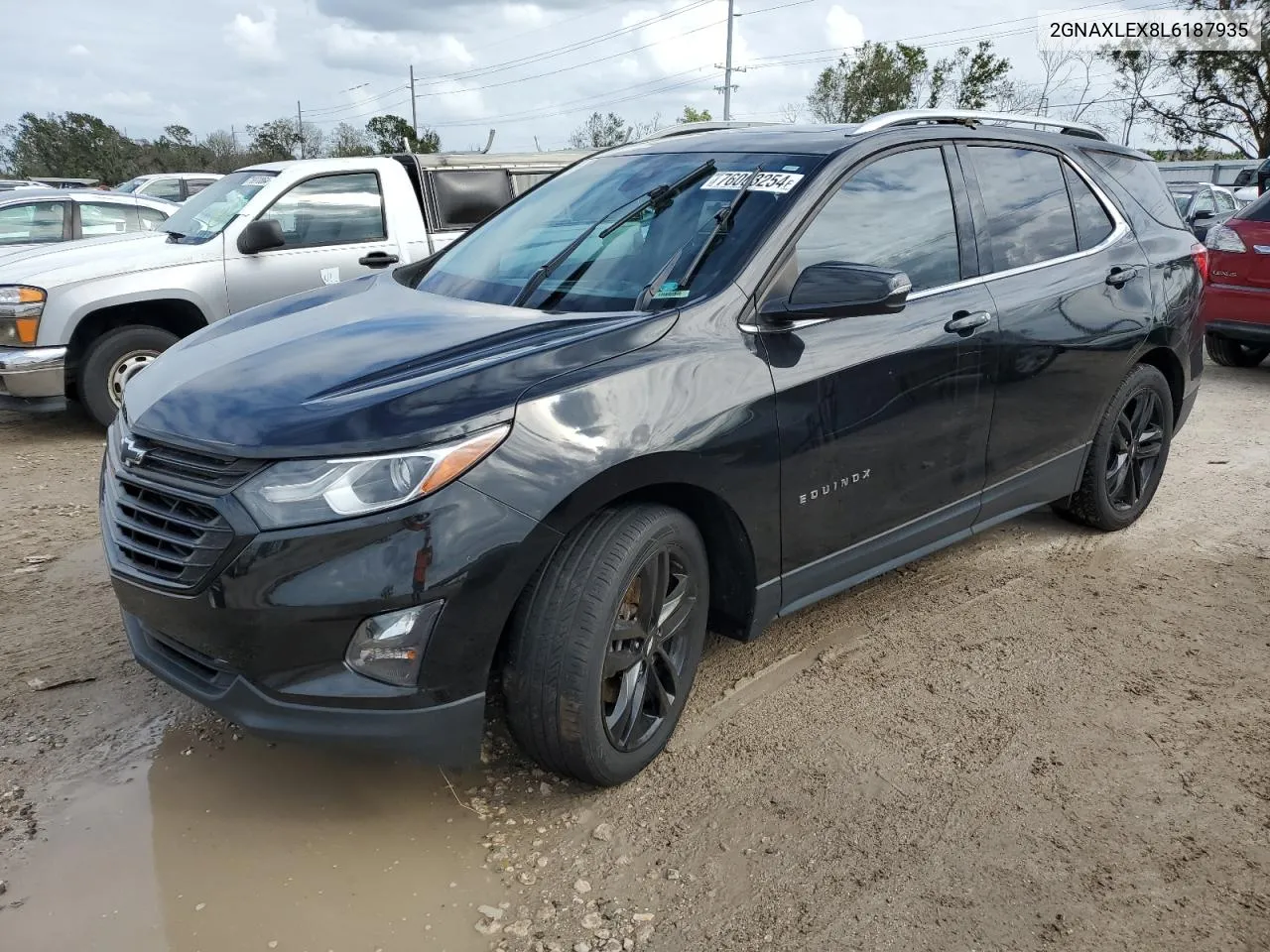 2020 Chevrolet Equinox Lt VIN: 2GNAXLEX8L6187935 Lot: 76003254