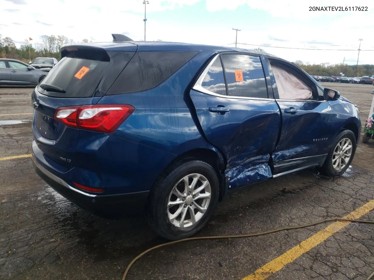 2020 Chevrolet Equinox Lt VIN: 2GNAXTEV2L6117622 Lot: 76003574