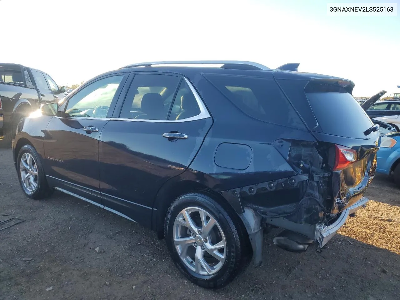 2020 Chevrolet Equinox Premier VIN: 3GNAXNEV2LS525163 Lot: 76051114