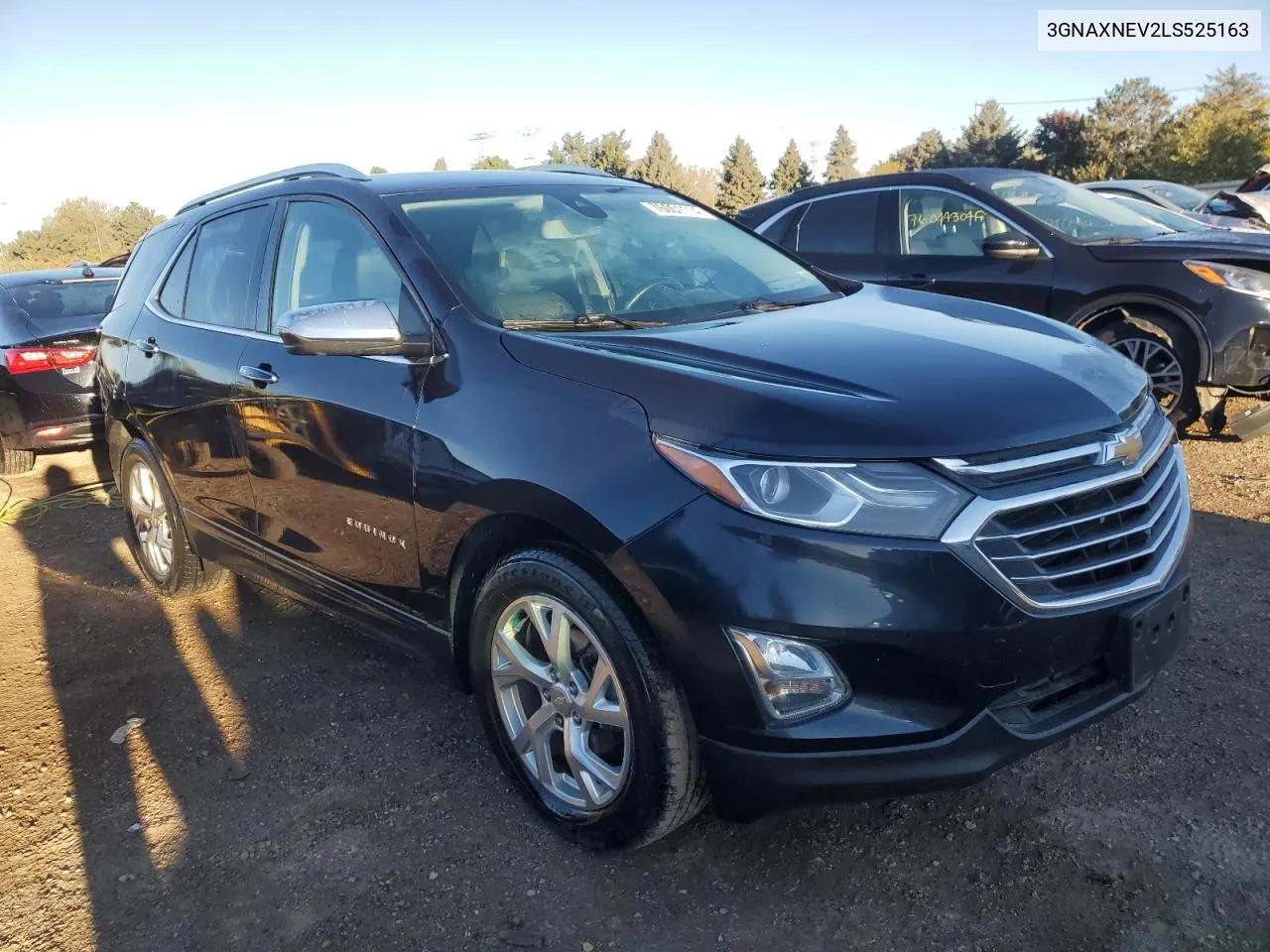 2020 Chevrolet Equinox Premier VIN: 3GNAXNEV2LS525163 Lot: 76051114