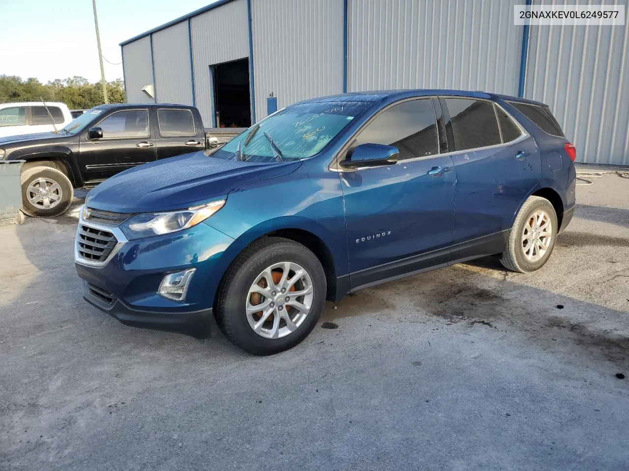 2020 Chevrolet Equinox Lt VIN: 2GNAXKEV0L6249577 Lot: 76053594