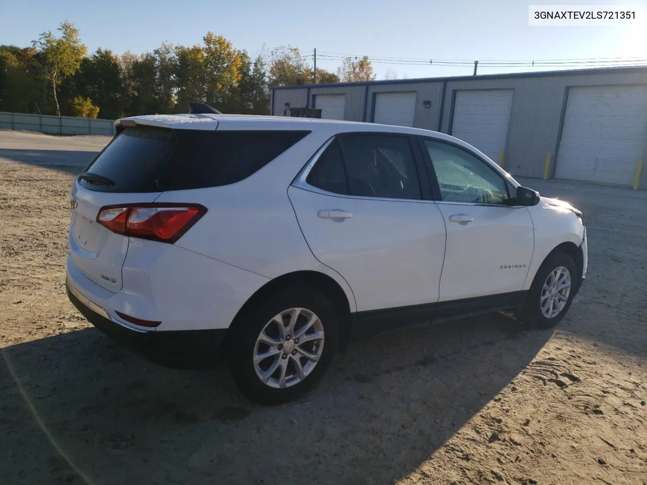 2020 Chevrolet Equinox Lt VIN: 3GNAXTEV2LS721351 Lot: 76092194