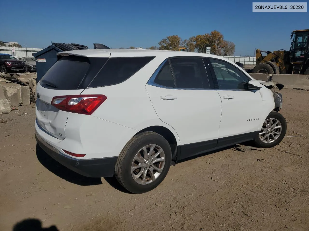 2020 Chevrolet Equinox Lt VIN: 2GNAXJEV8L6130220 Lot: 76120534