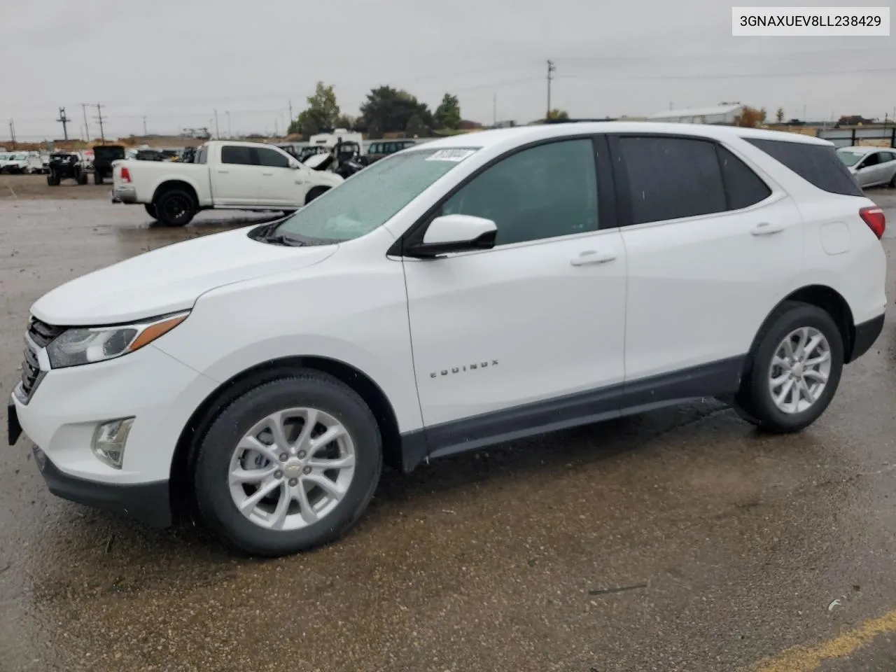 2020 Chevrolet Equinox Lt VIN: 3GNAXUEV8LL238429 Lot: 76128044