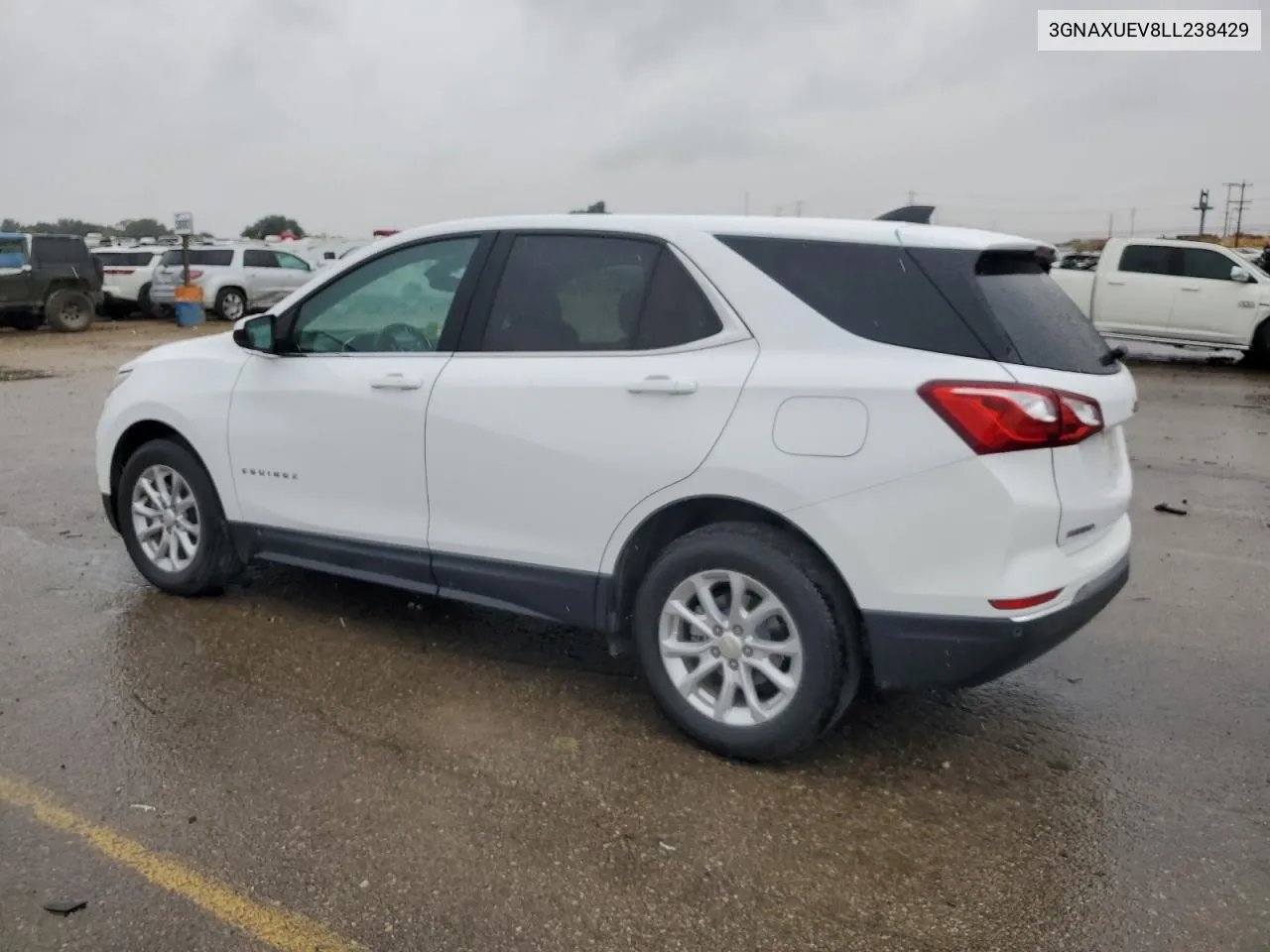 2020 Chevrolet Equinox Lt VIN: 3GNAXUEV8LL238429 Lot: 76128044