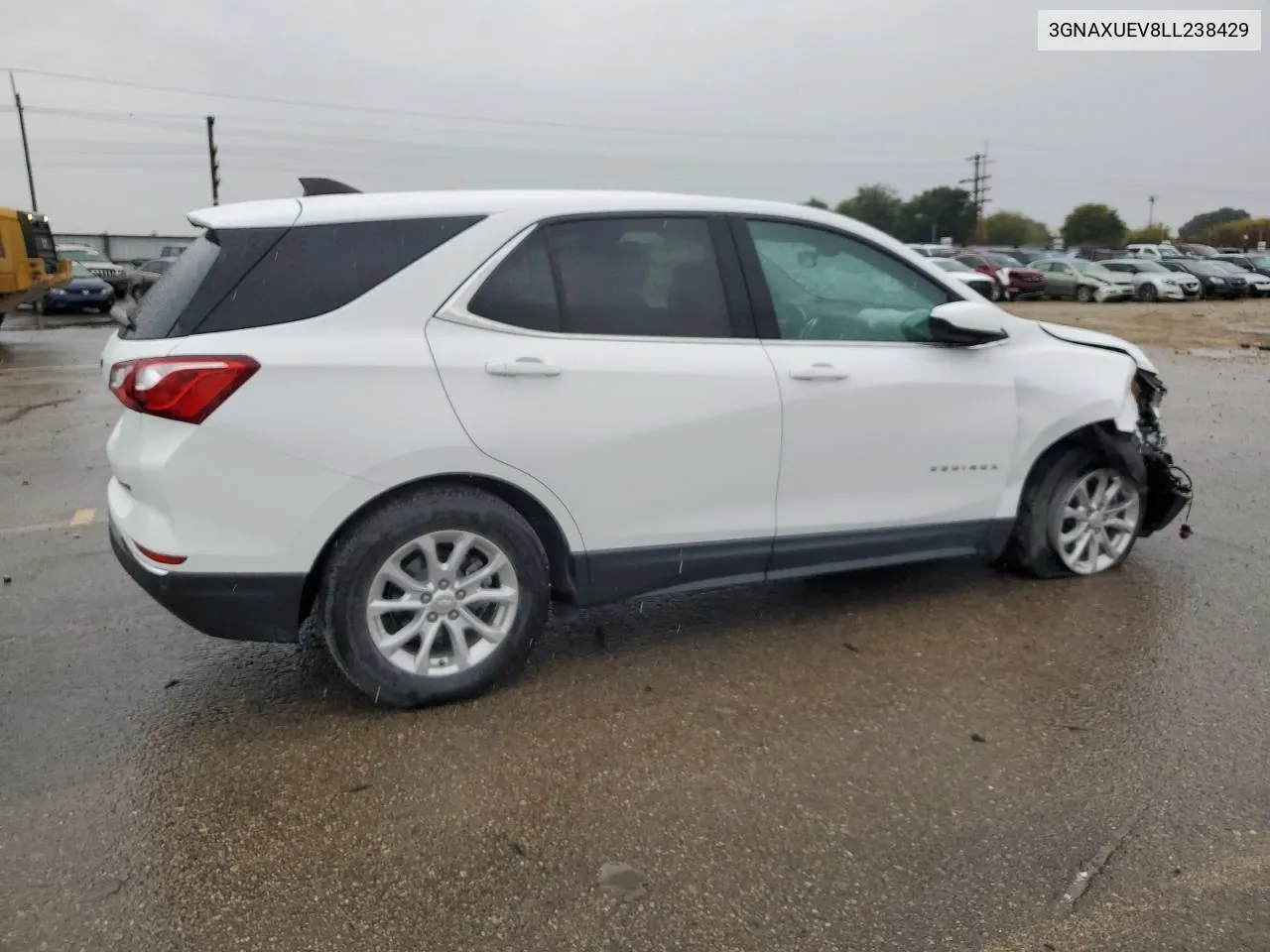 2020 Chevrolet Equinox Lt VIN: 3GNAXUEV8LL238429 Lot: 76128044