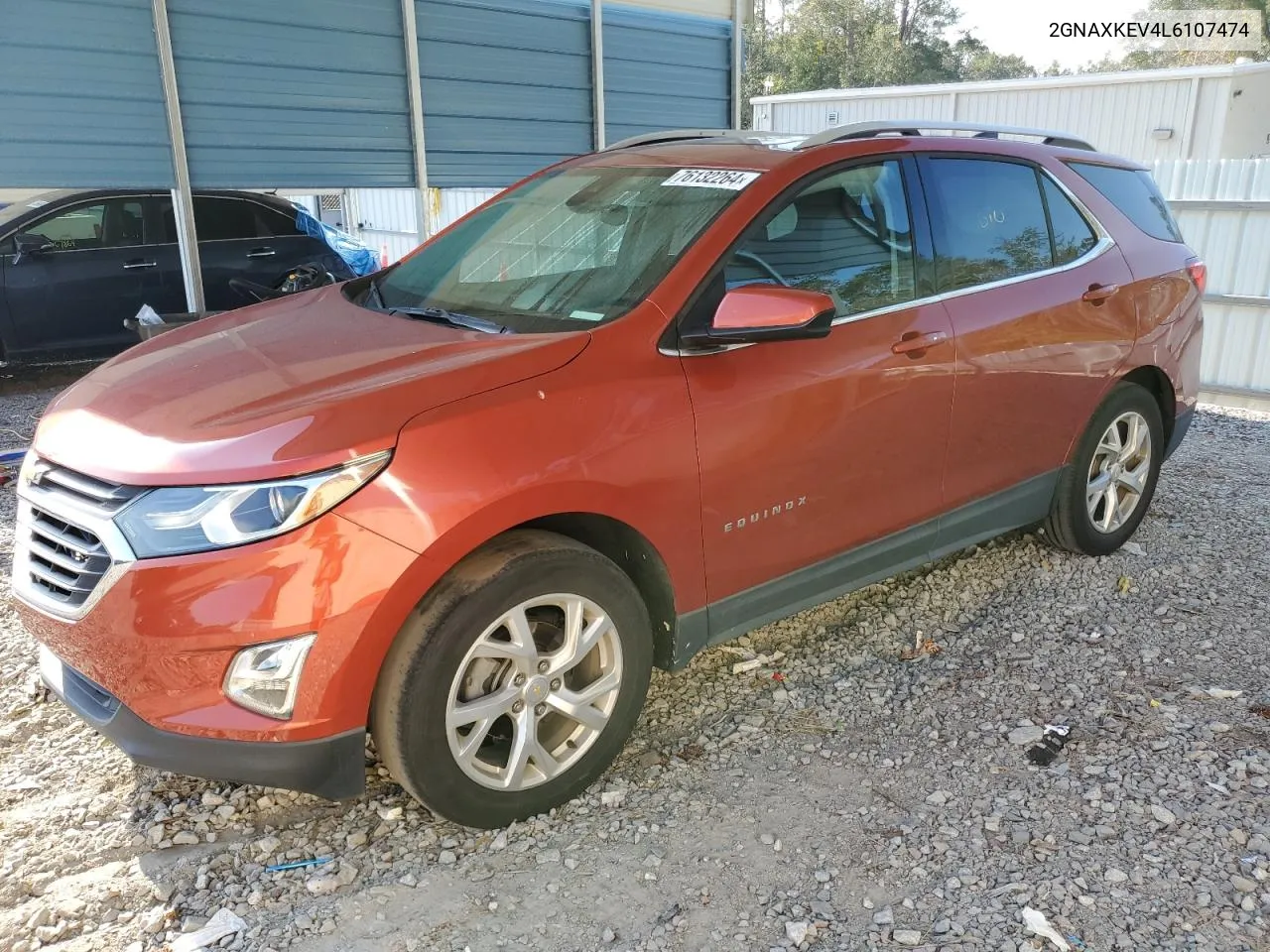 2020 Chevrolet Equinox Lt VIN: 2GNAXKEV4L6107474 Lot: 76132264