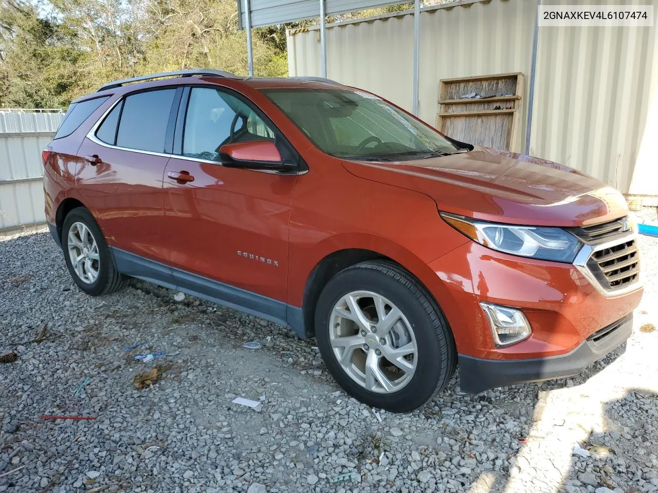 2020 Chevrolet Equinox Lt VIN: 2GNAXKEV4L6107474 Lot: 76132264