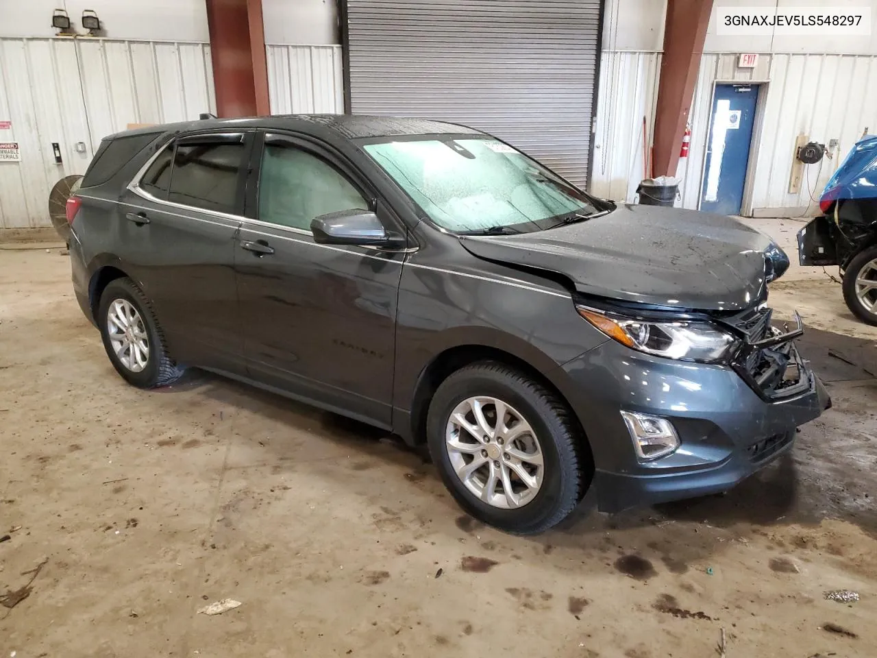 2020 Chevrolet Equinox Lt VIN: 3GNAXJEV5LS548297 Lot: 76153864