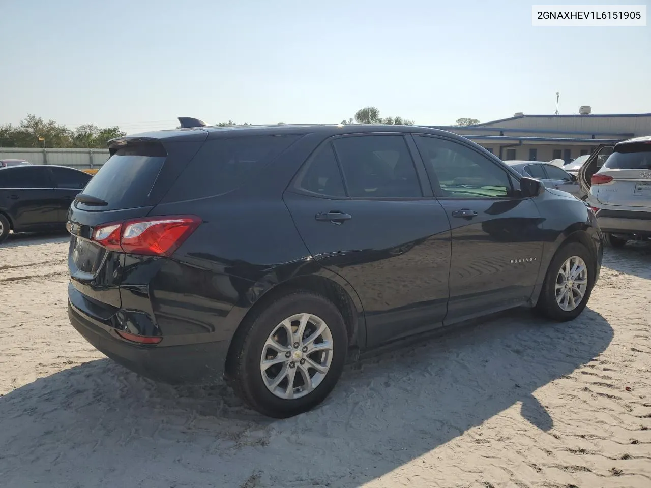 2020 Chevrolet Equinox Ls VIN: 2GNAXHEV1L6151905 Lot: 76179344