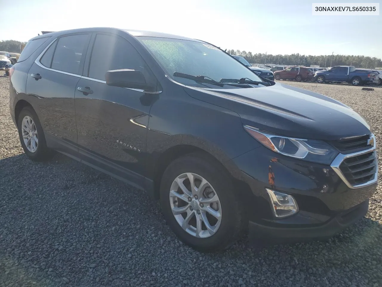 2020 Chevrolet Equinox Lt VIN: 3GNAXKEV7LS650335 Lot: 76179654