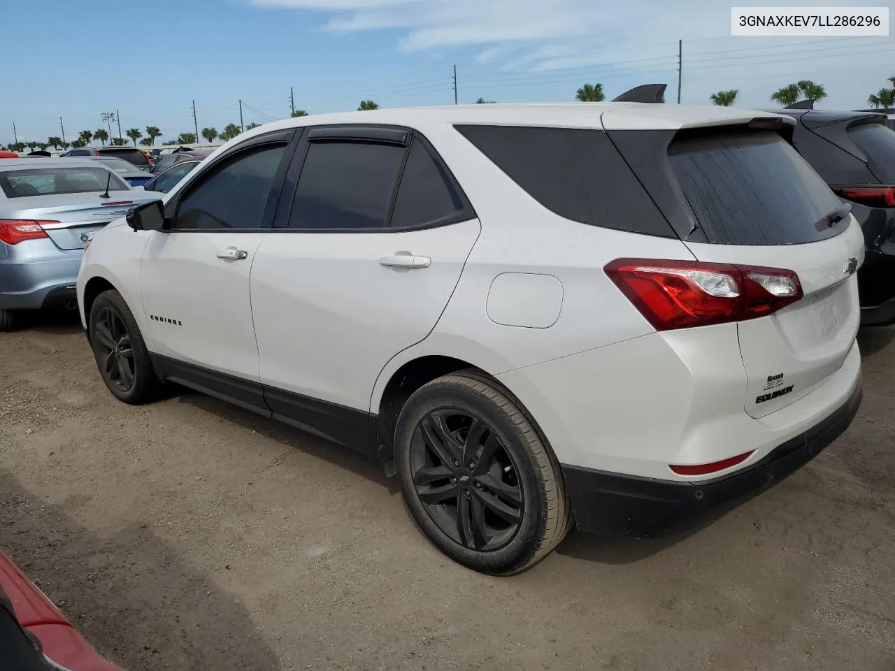 2020 Chevrolet Equinox Lt VIN: 3GNAXKEV7LL286296 Lot: 76199354