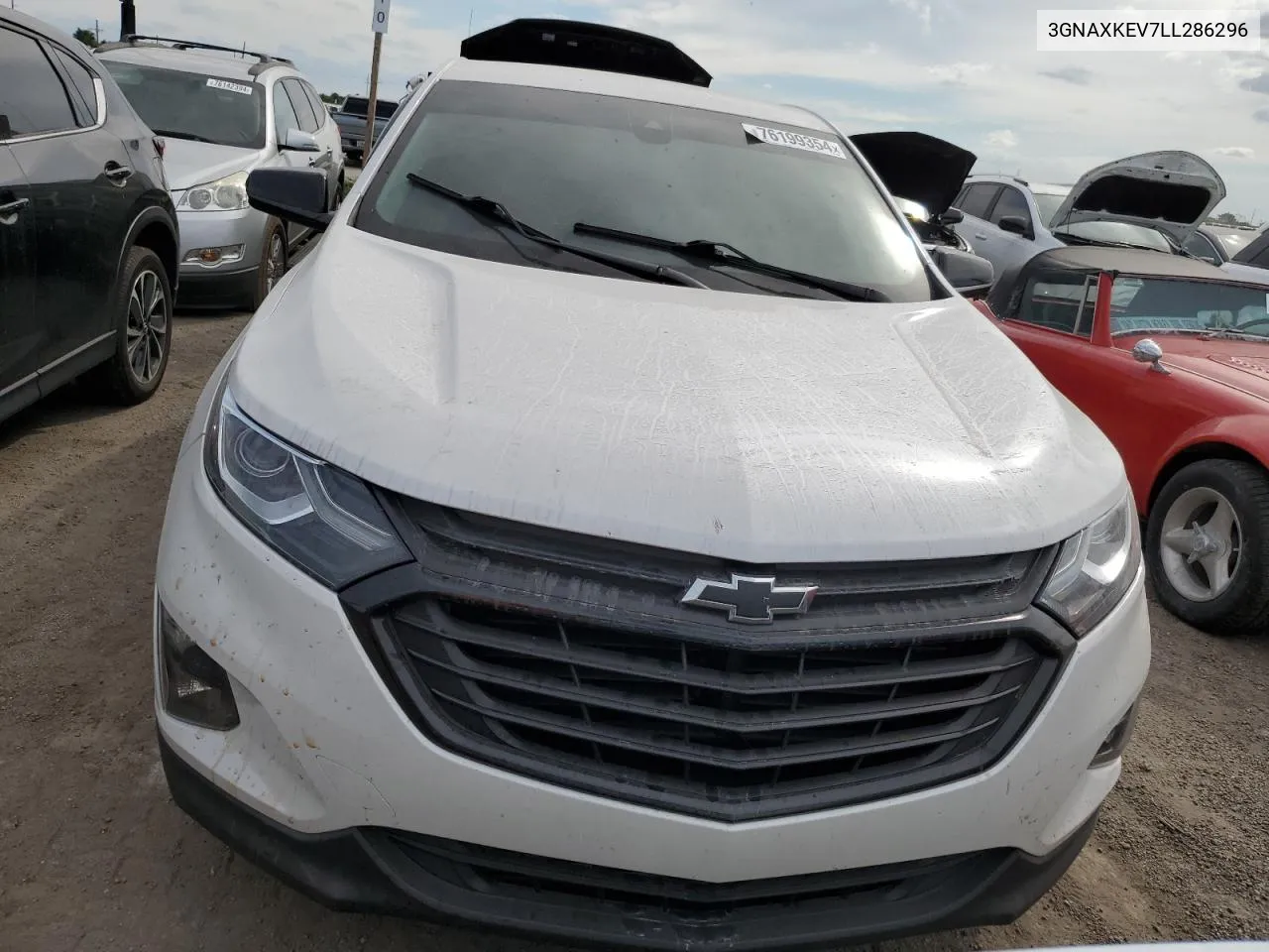 2020 Chevrolet Equinox Lt VIN: 3GNAXKEV7LL286296 Lot: 76199354