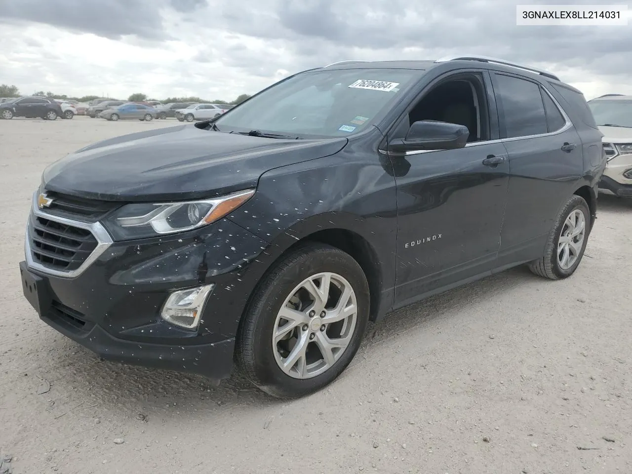 2020 Chevrolet Equinox Lt VIN: 3GNAXLEX8LL214031 Lot: 76204864