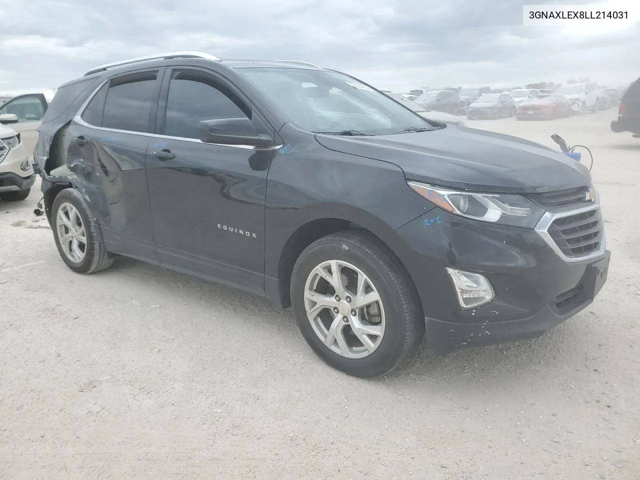 2020 Chevrolet Equinox Lt VIN: 3GNAXLEX8LL214031 Lot: 76204864