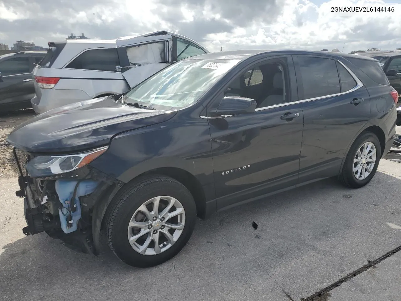 2020 Chevrolet Equinox Lt VIN: 2GNAXUEV2L6144146 Lot: 76225454