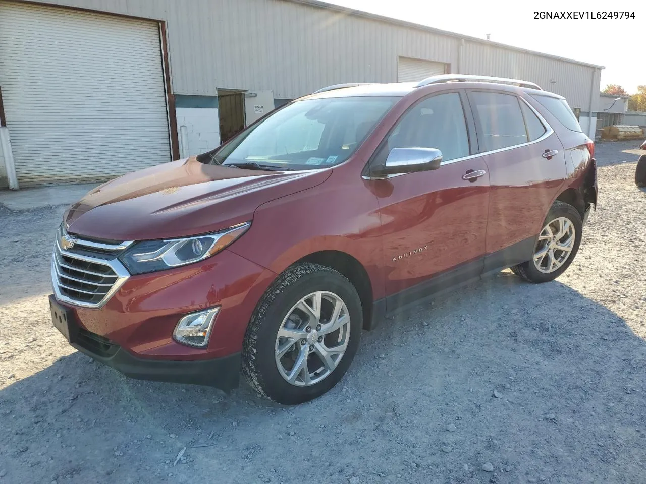 2020 Chevrolet Equinox Premier VIN: 2GNAXXEV1L6249794 Lot: 76238394