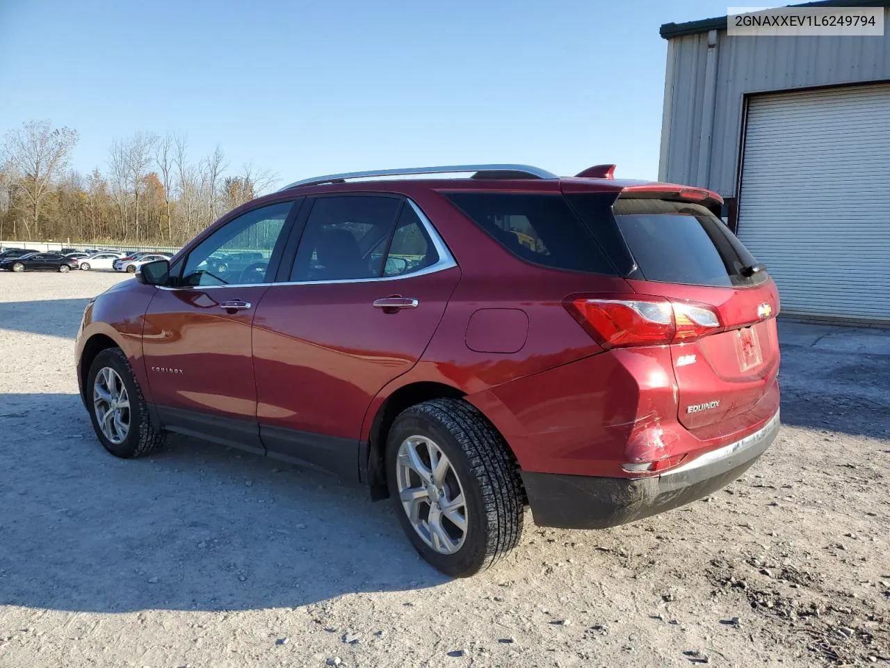 2020 Chevrolet Equinox Premier VIN: 2GNAXXEV1L6249794 Lot: 76238394