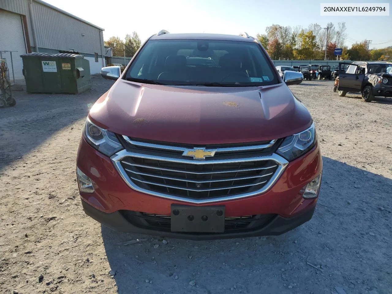 2020 Chevrolet Equinox Premier VIN: 2GNAXXEV1L6249794 Lot: 76238394