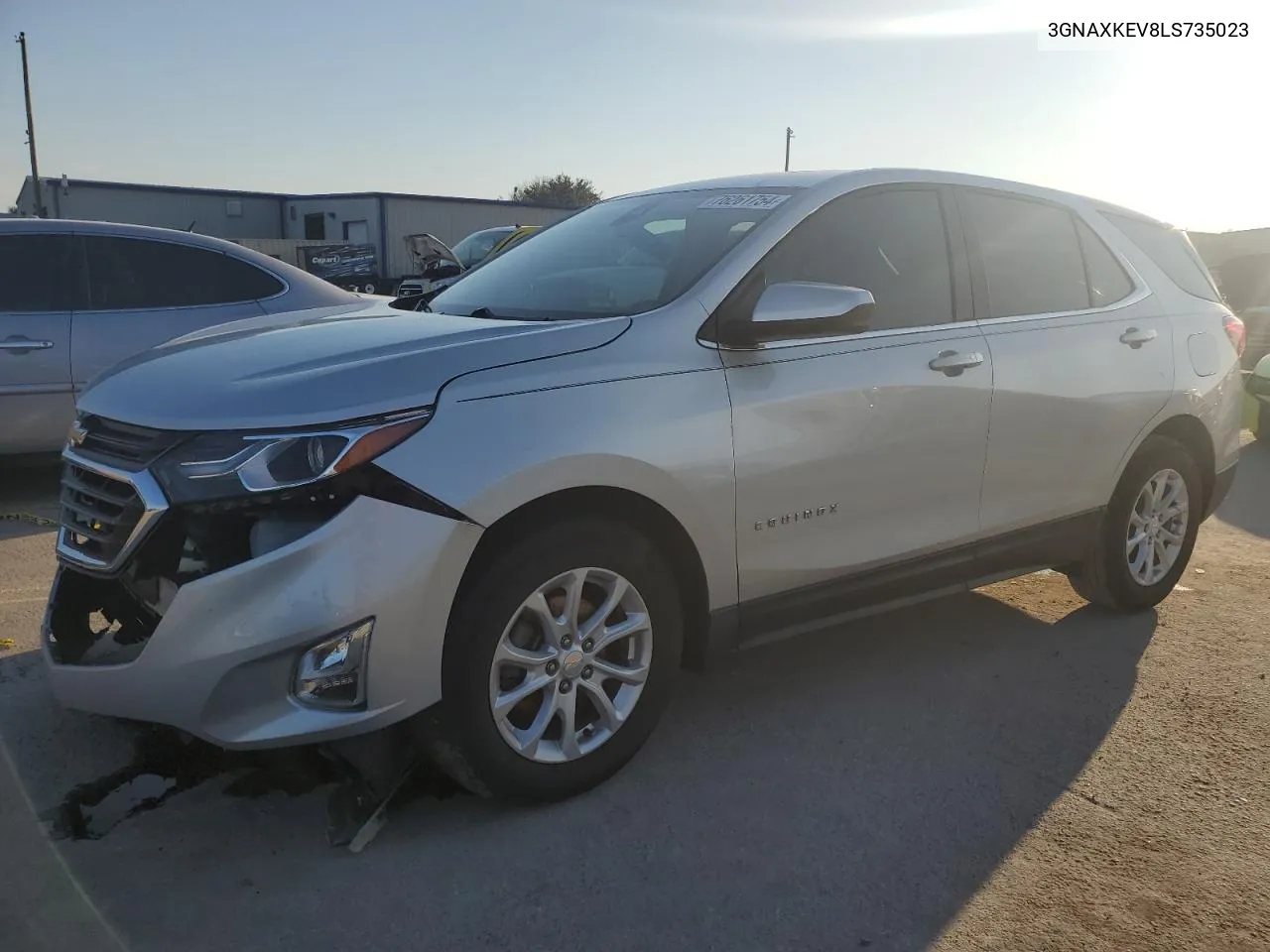 2020 Chevrolet Equinox Lt VIN: 3GNAXKEV8LS735023 Lot: 76261754