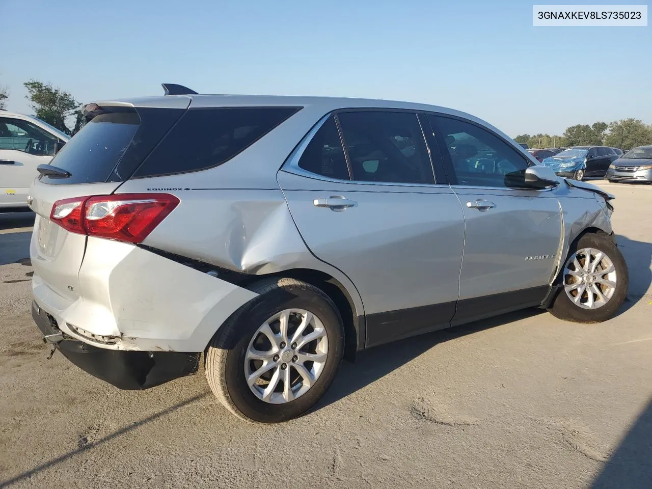 2020 Chevrolet Equinox Lt VIN: 3GNAXKEV8LS735023 Lot: 76261754