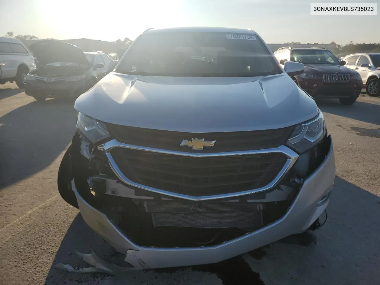 2020 Chevrolet Equinox Lt VIN: 3GNAXKEV8LS735023 Lot: 76261754