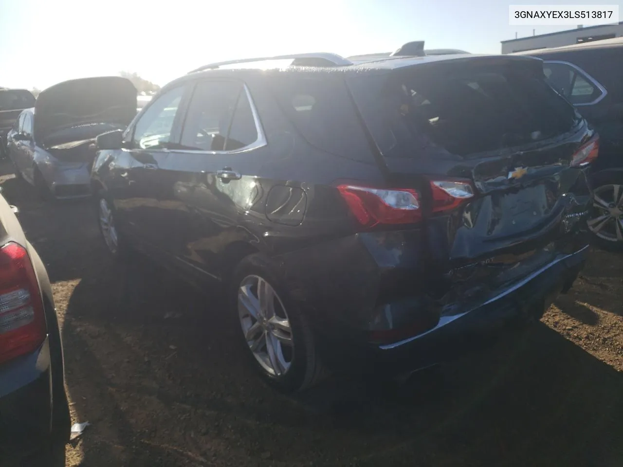 2020 Chevrolet Equinox Premier VIN: 3GNAXYEX3LS513817 Lot: 76275294