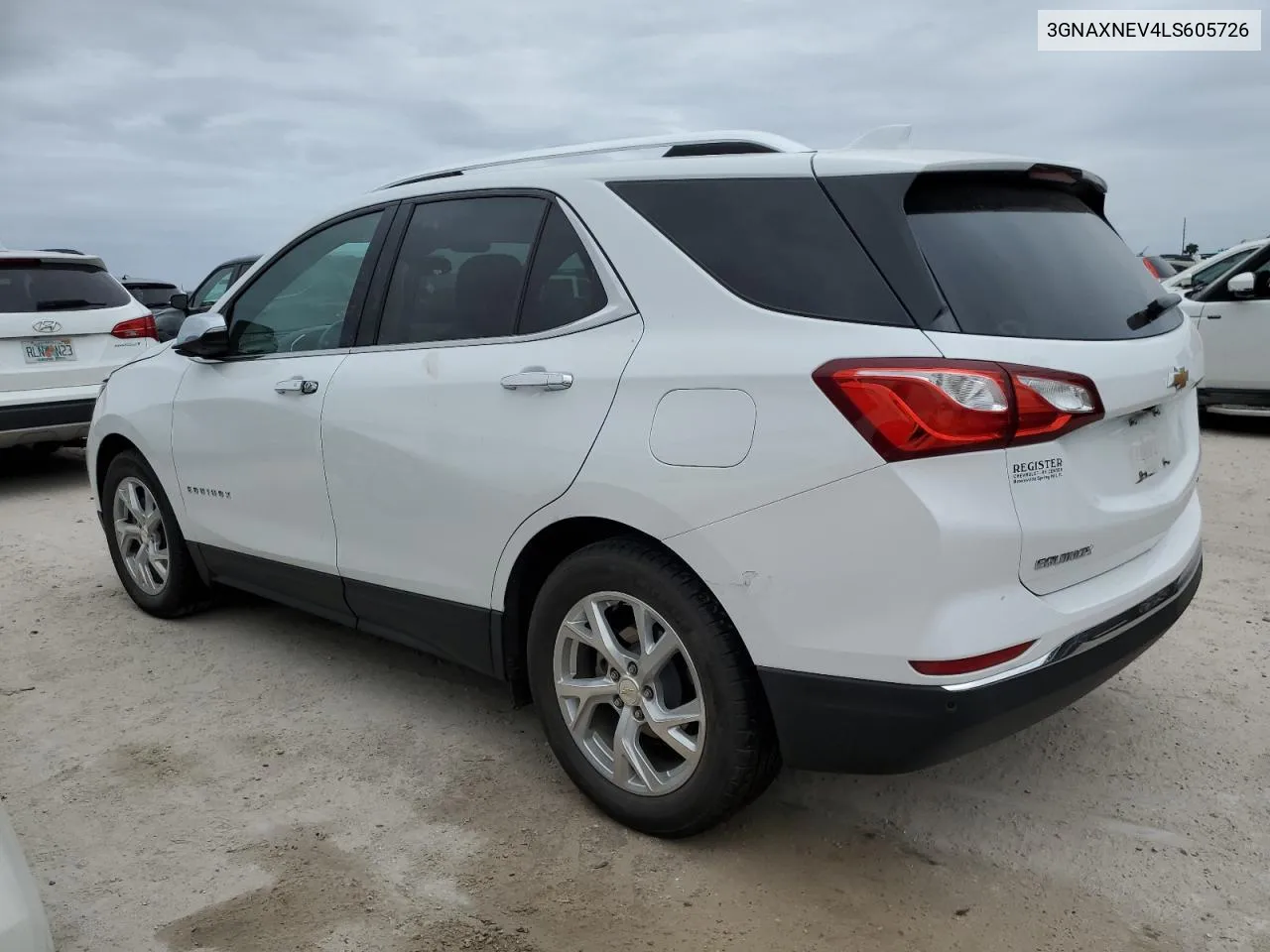 2020 Chevrolet Equinox Premier VIN: 3GNAXNEV4LS605726 Lot: 76293244