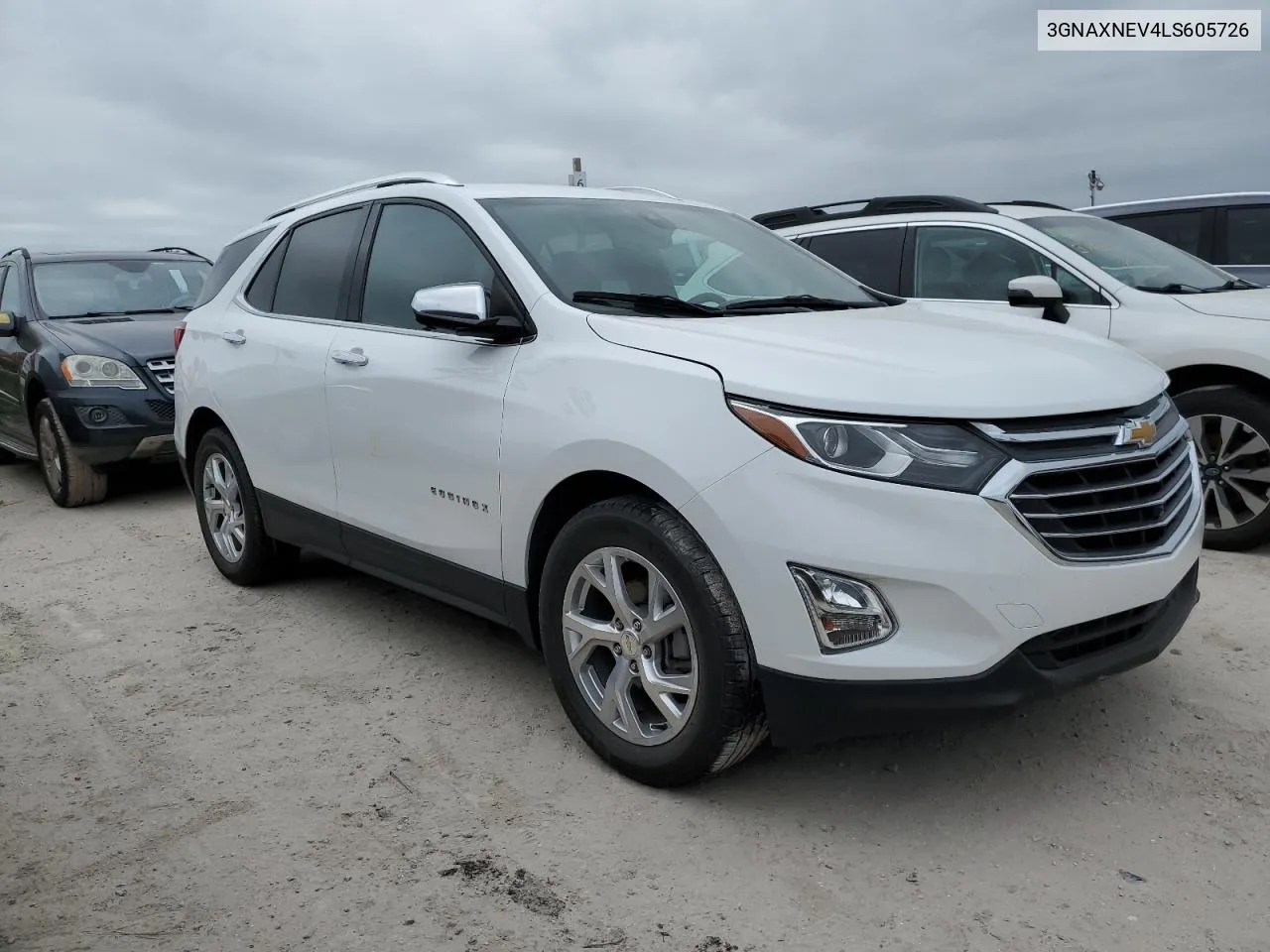 2020 Chevrolet Equinox Premier VIN: 3GNAXNEV4LS605726 Lot: 76293244