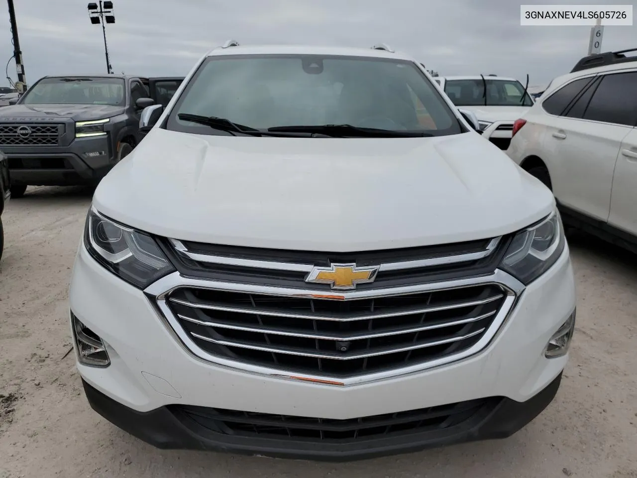 2020 Chevrolet Equinox Premier VIN: 3GNAXNEV4LS605726 Lot: 76293244