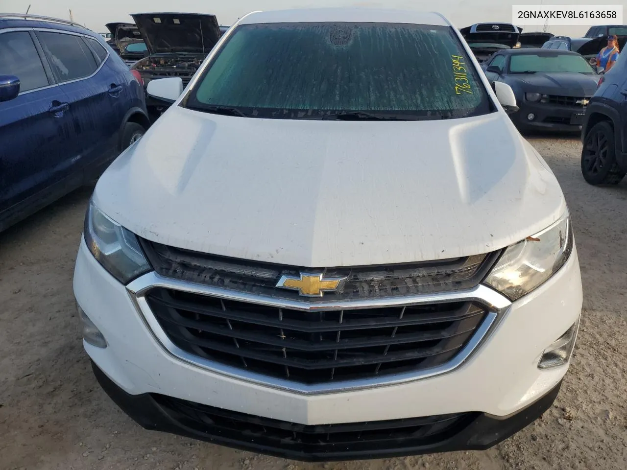 2020 Chevrolet Equinox Lt VIN: 2GNAXKEV8L6163658 Lot: 76311344