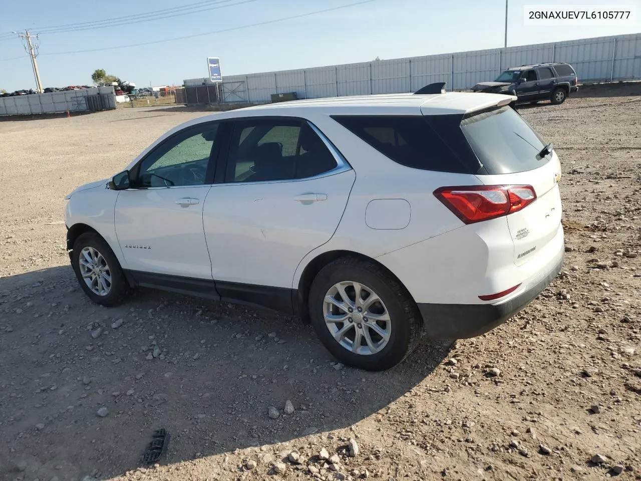 2020 Chevrolet Equinox Lt VIN: 2GNAXUEV7L6105777 Lot: 76313374